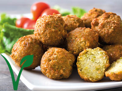 Falafel Süßkartoffel- Paprika